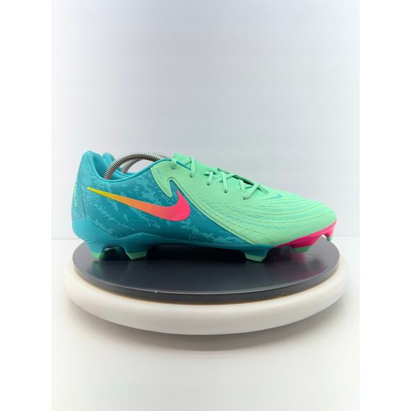 Nike Phantom GX 2 Academy LV8 MG Vortex Mens Size 12 FJ2553-300 Soccer Cleats - Picture 4 of 9